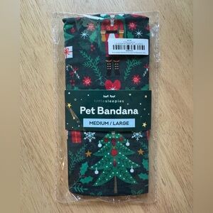 Little Sleepies Nutcracker Pet Bandana M/L NWT